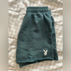 playboy x pacsun womens sweatshort